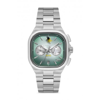 SOLOTÜRK 15. YIL CHRONOGRAPH KARE YEŞİL