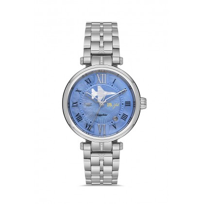 SOLOTÜRK 15.YIL KADIN ÇELİK GÖKYÜZÜ MAVİ